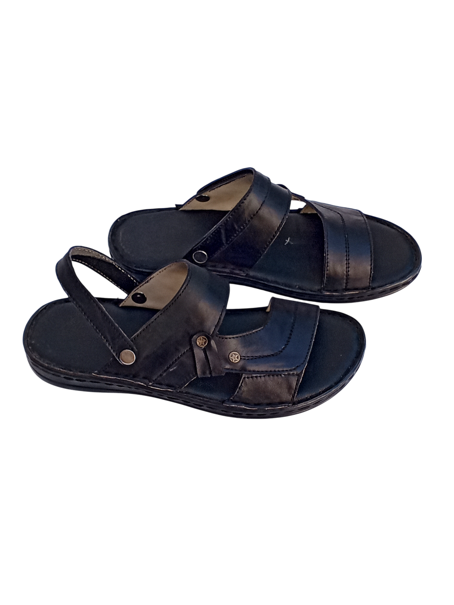 Multi-Function Leather slippers | Slipper + Sandal | Two in one | Pure Leather | Premium & elegant | Handcrafted | Kohat Styles