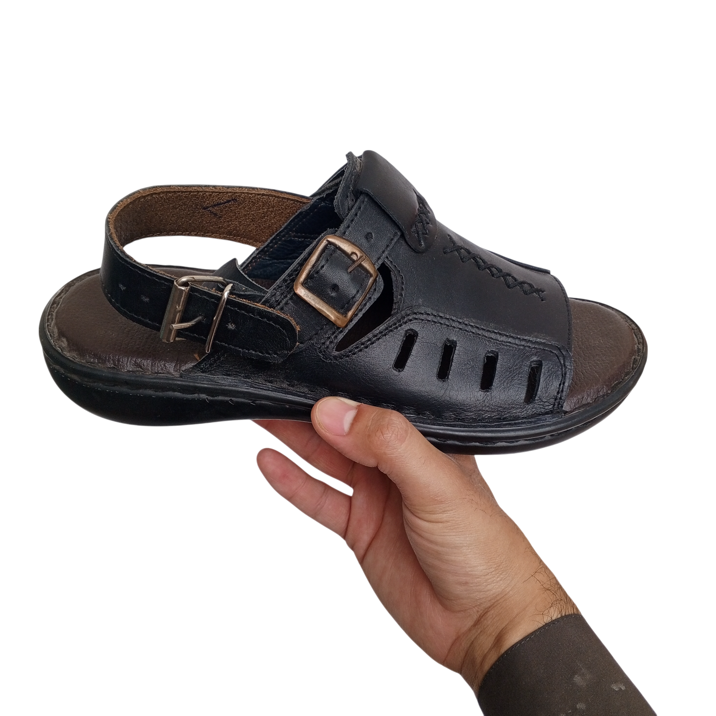 BOSS Type 1 sandals. | Pure Leather | Premium & elegant | Handcrafted | Kohat Styles
