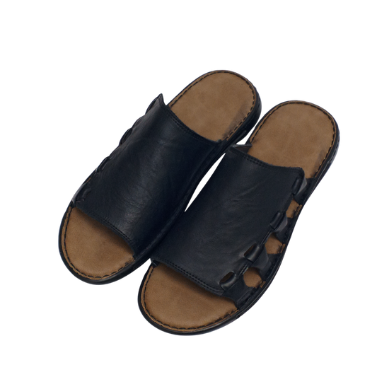 Comfy Slippers. | Pure Leather | Premium & elegant | Handcrafted | Kohat Styles
